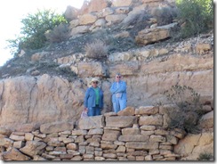 Betty and Wilma waiting along the Bright Angel Trail