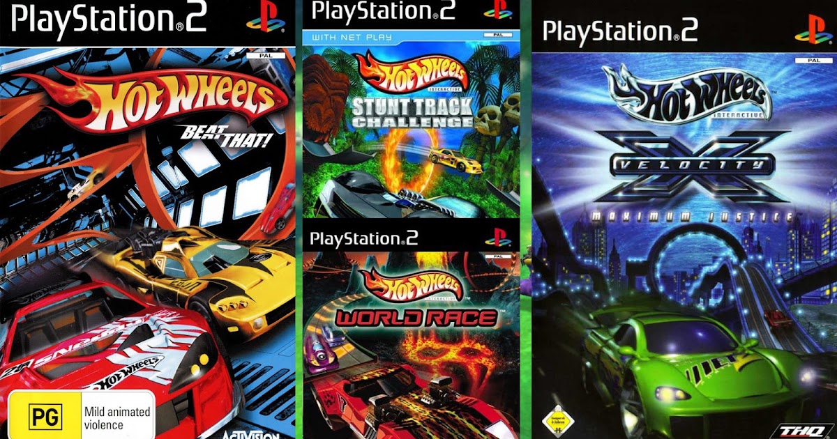 Hot Wheels Collection 4in1 PS2 Multi ISO INSIDE GAME