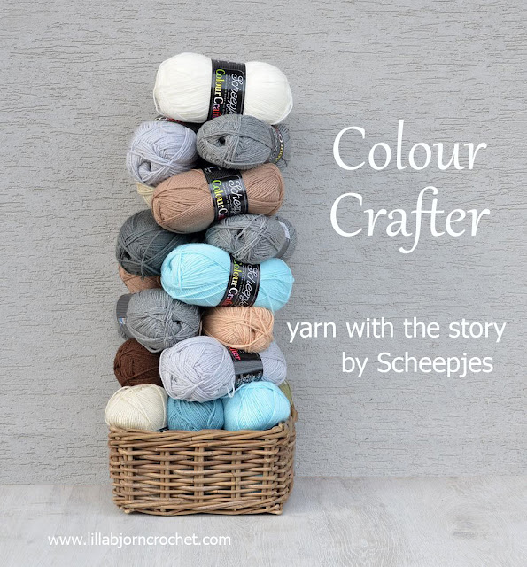 Acrylic yarn Colour Crafter by Scheepjes - review by Lilla Bjorn Crochet