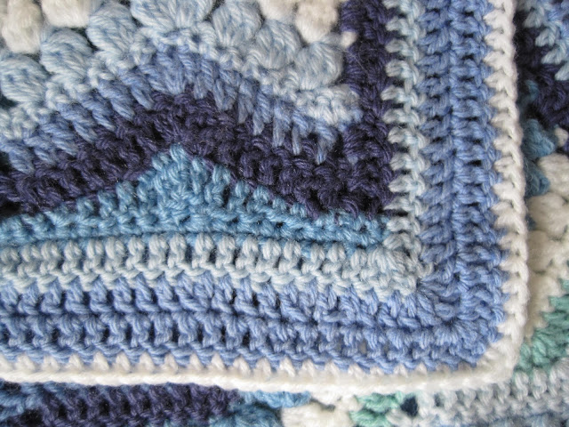 Tina's Allsorts, Rippling Clusters Crochet Blanket