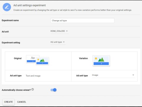 How to test ads in AdSense , AdSense ads experiment