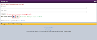 Cara Masuk ke Akun Yahoo lewat HP