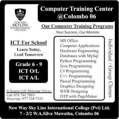 ICT Classes@Wellawatte