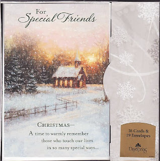 special friends christmas greeting card