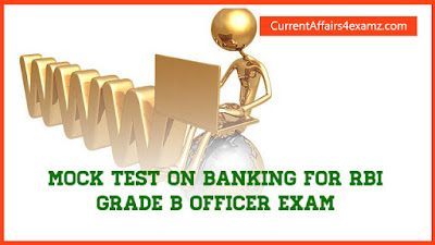 Mock Test for RBI Garde B Exam