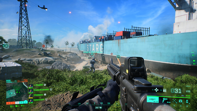 Screenshot of map Stranded from Battlefield 2042