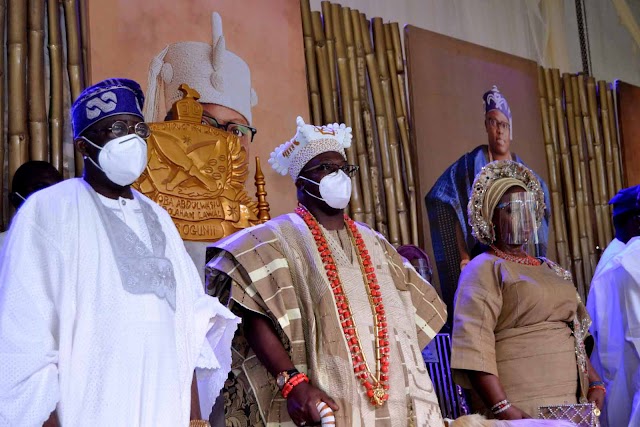 At The Coronation Of 15th Oniru, HRM OBA GBOLAHAN LAWAL