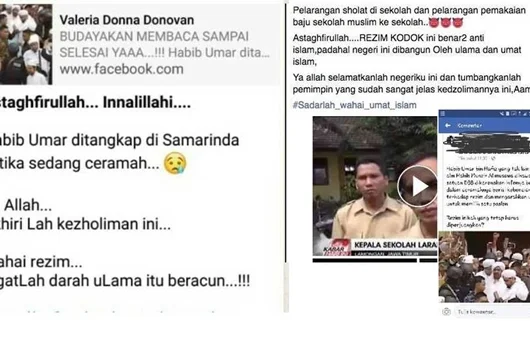 Polisi Kejar Pembuat Hoax Penangkapan Habib Umar