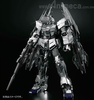 Unicorn Gundam 03 Phenex type RC (Unicorn Mode) Silver Coating Ver. HGUC 1/144 Model Kit Mobile Suit Gundam Unicorn