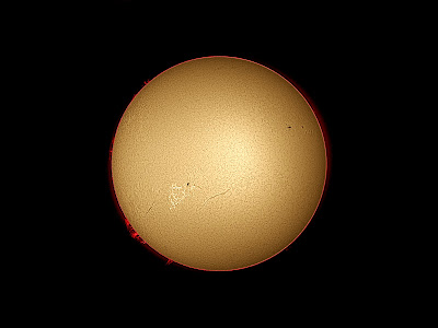 Protuberàncies i cromosfera solar  1/04/2022  11:19 UT