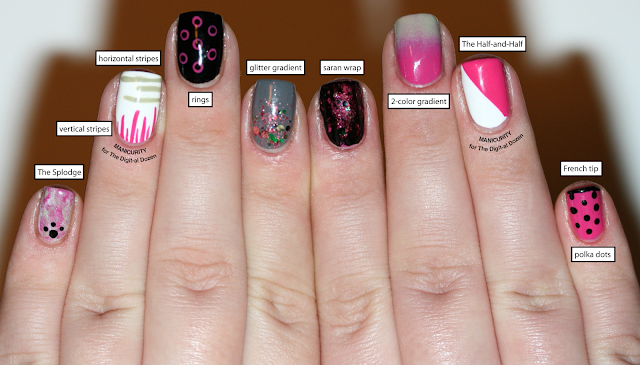 The Easy-Nail Art | A Art... Easy Nail Art Patterns by Manicurity