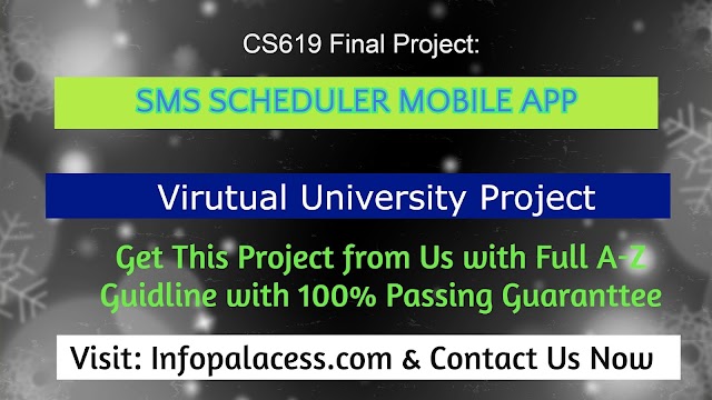 CS619 SMS Scheduler Final Project