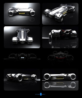 Miguel Lopez mlopezart Devilminer Batmobile Dark Knight 2012 Tumbler Burton Concept Art New Future Vehicle Replica Car Design