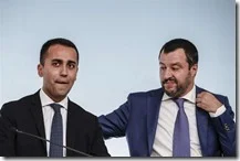 Luigi Di Maio e Matteo Salvini