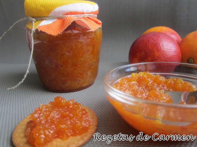 Mermelada de cáscara de naranja 