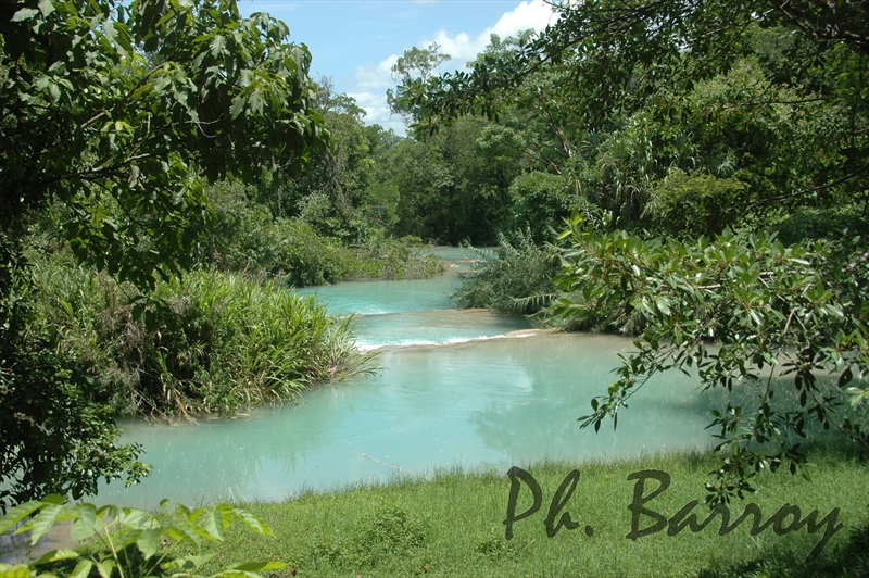 paysages mexique chiapas agua azul cascade blog voyage photo