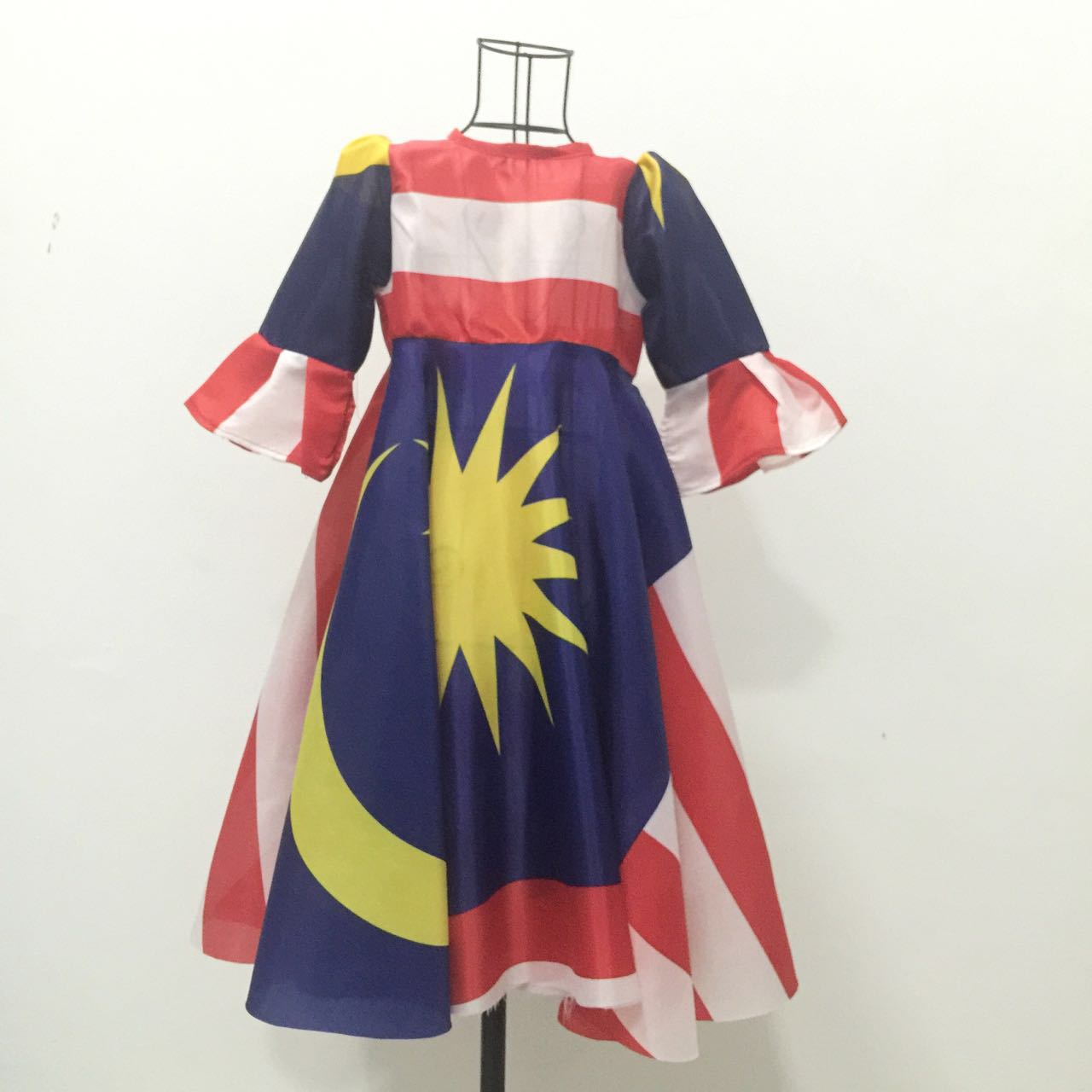 30 Baju  Kurung Corak Bendera  Malaysia  Gaya Terbaru 