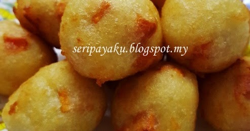 My Kuali: Cucur ubi air panas