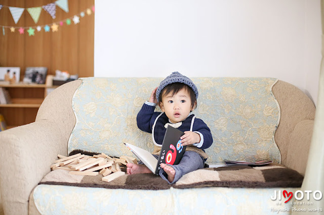 自宅へお誕生日の出張撮影