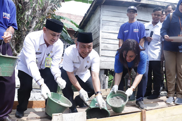 Bupati Apresiasi Program CSR Padat Karya Kanca BRI Sekayu