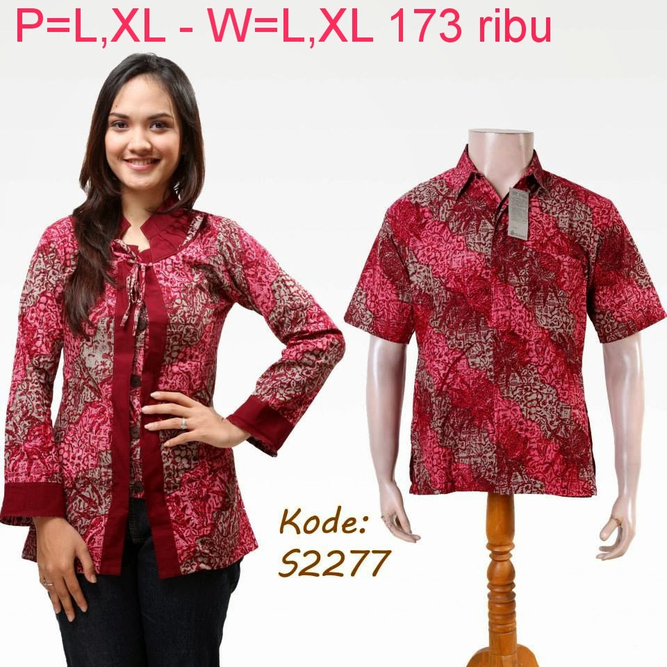  Baju  Batik  Pasangan  Untuk Pesta  Model Baju  Batik 