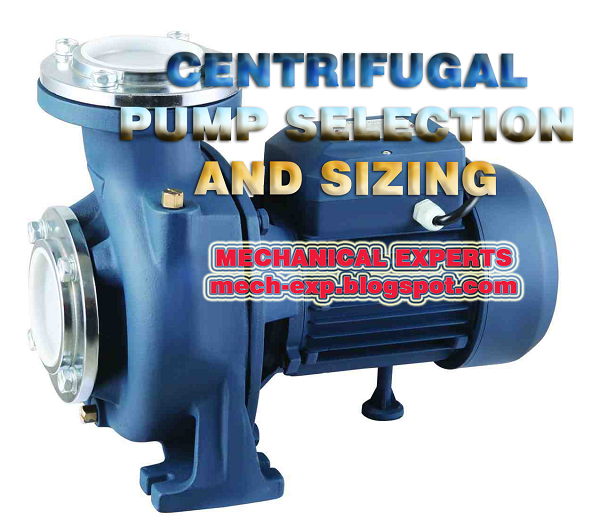 iCentrifugal Pump Selectioni and iSizingi