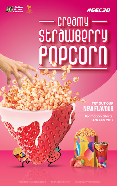 GSC 推出Strawberry Popcorn情人节促销优惠  LC 小傢伙綜合網