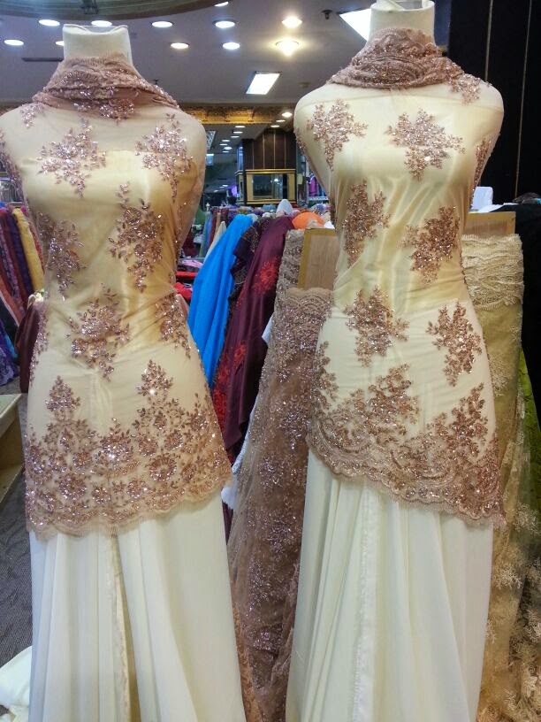 Bandung : Kain Nikah, Lace, Chiffon, Satin, Silk etc 