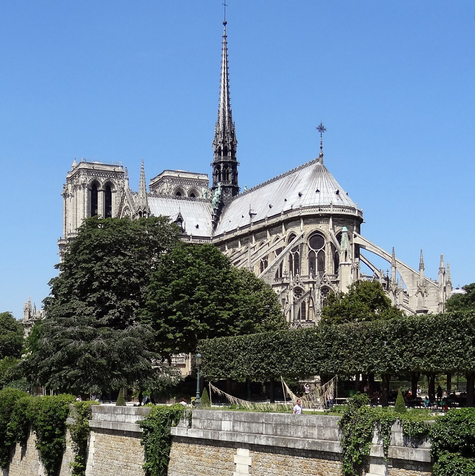 Pillar to Post: RETRO FILES / HISTORY OF NOTRE DAME CATHEDRAL