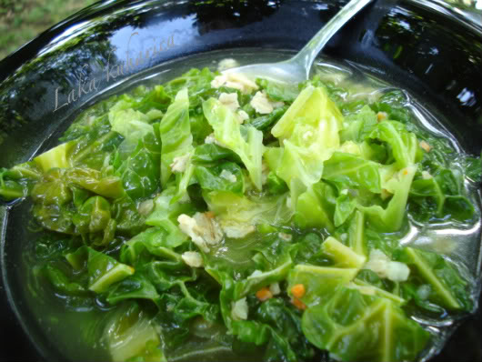 Light Savoy cabbage and oatmeal soup by Laka kuharica: this soup with tender Savoy cabbage is simple to prepare.