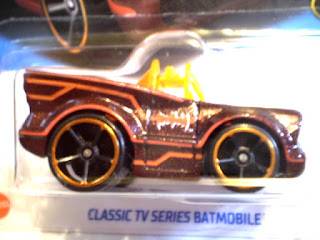 Hot Wheels 2023 Tooned Batmobile with Orange Tit Windsheild