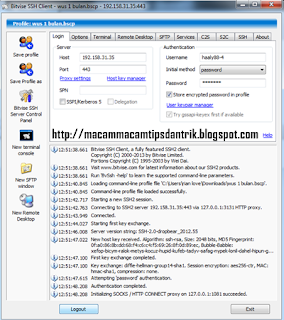 Langkah Menggunakan SSH 4