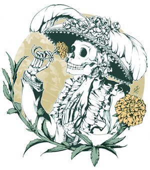 Resultado de imagen para catrina, grabado