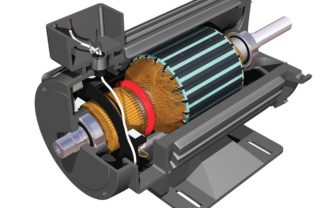 Ac Motor Exploded View