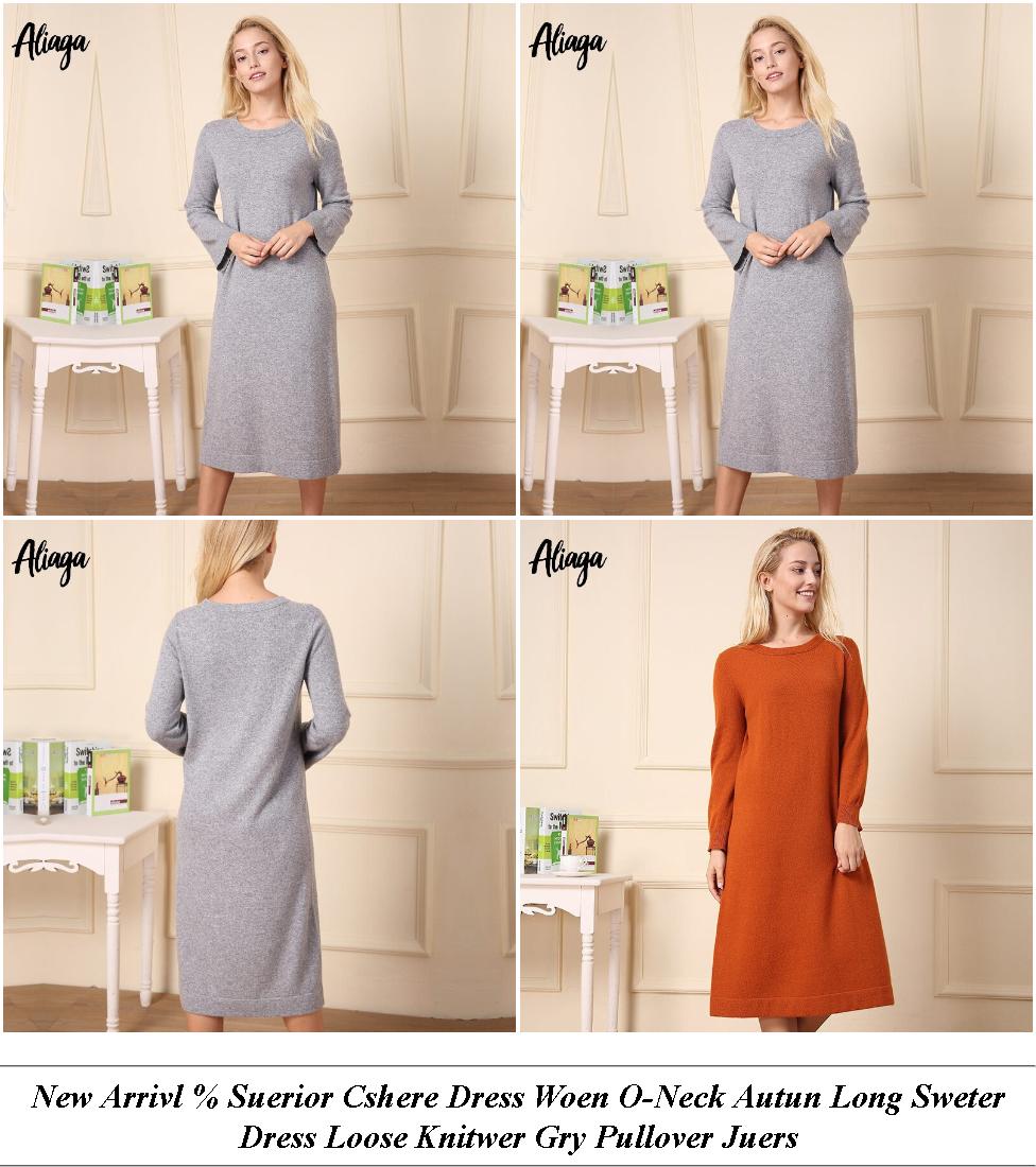 Cocktail Dresses For Women - Womens Summer Clothes On Sale - Long Sleeve Dress - Cheap Designer Clothes Womens