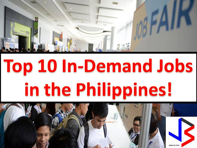 If you are not into working in foreign countries and you prefer to work in the Philippines, you should focus on a path or a course that would land you into this Top 10 Most In-demand jobs in the Philippines.  This report is based on LinkedIn, a business and employment-oriented social networking services that operate via websites and mobile apps.  From four million professionals and 19,000 companies, LinkedIn listed in their report, "Recruiting in the Philippines" the top 10 most in-demand jobs in the country.