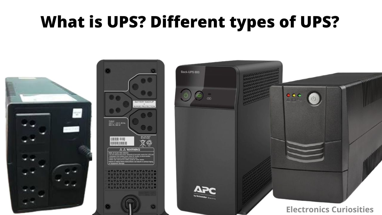 What is UPS? How does it work and ? How to find UPS backup calculation?