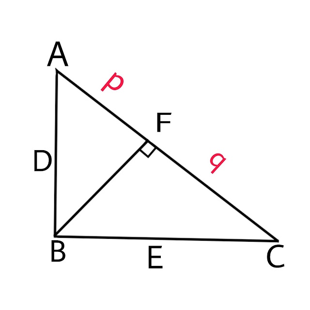 Right Angle Triangle Properties for SSC Exams