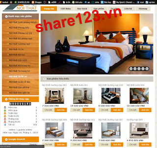 code web bán hàng nội thất, văn phòng