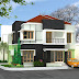 Modern homes front views terrace designs ideas.