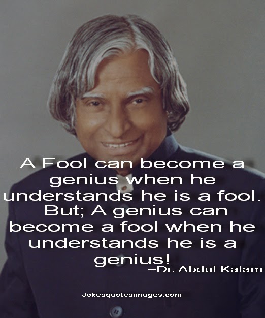 Positive Thinking: APJ Abdul Kalam Quotes