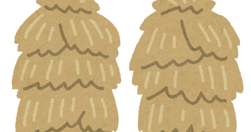 稲の棒掛けのイラスト かわいいフリー素材集 いらすとや