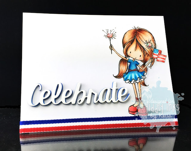 Tiddly Inks, Kecia Waters, Copic markers, patriotic