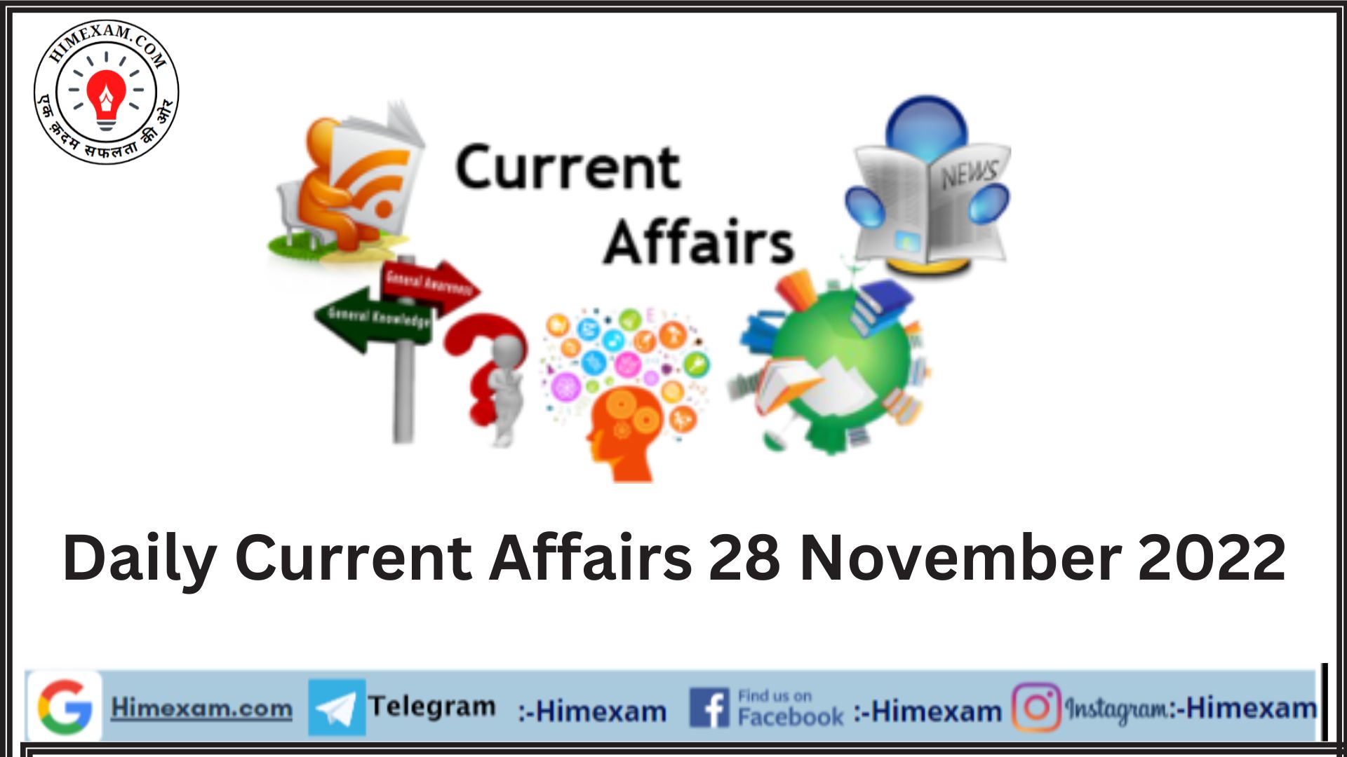 Daily Current Affairs 28 November 2022