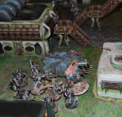 Chaos Space Marines vs Mantis Warriors and Militarum Tempestus - Decapitation Strike - 1250pts - Race To Victory