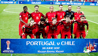 SELECCIÓN DE PORTUGAL - Temporada 2016-17 - William, André Gomes, Bruno Alves, José Fonte, Rui Patrício y Cristiano Ronaldo; Cédric, Eliseu, Adrien, Bernardo y André Silva - SELECCIÓN DE CHILE 0 SELECCIÓN DE PORTUGAL 0; en los penaltys: CHILE 3 (Arturo Vidal, Charles Aránguiz, Alexis Sánchez) PORTUGAL 0 - 28/06/2017 - Copa de Confederaciones de la FIFA, semifinal - Kazán, Rusia, Kazan Arena