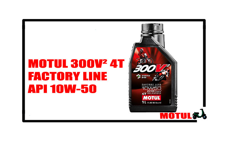 MOTUL 300V² 4T FACTORY LINE 10W50