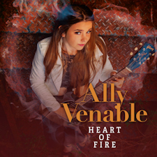 "Heart of Fire" de Ally Venable (Ruf Records, 2021)