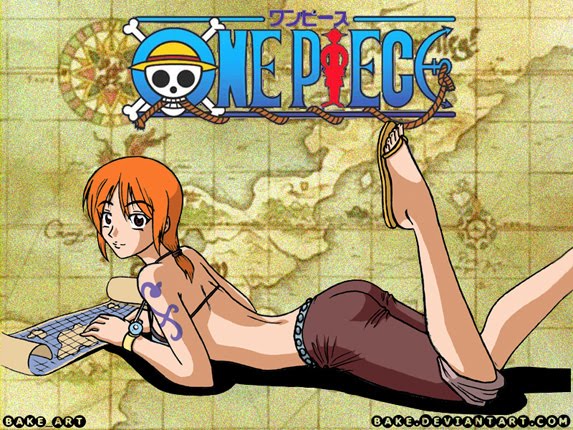 One Piece Nami Seksi