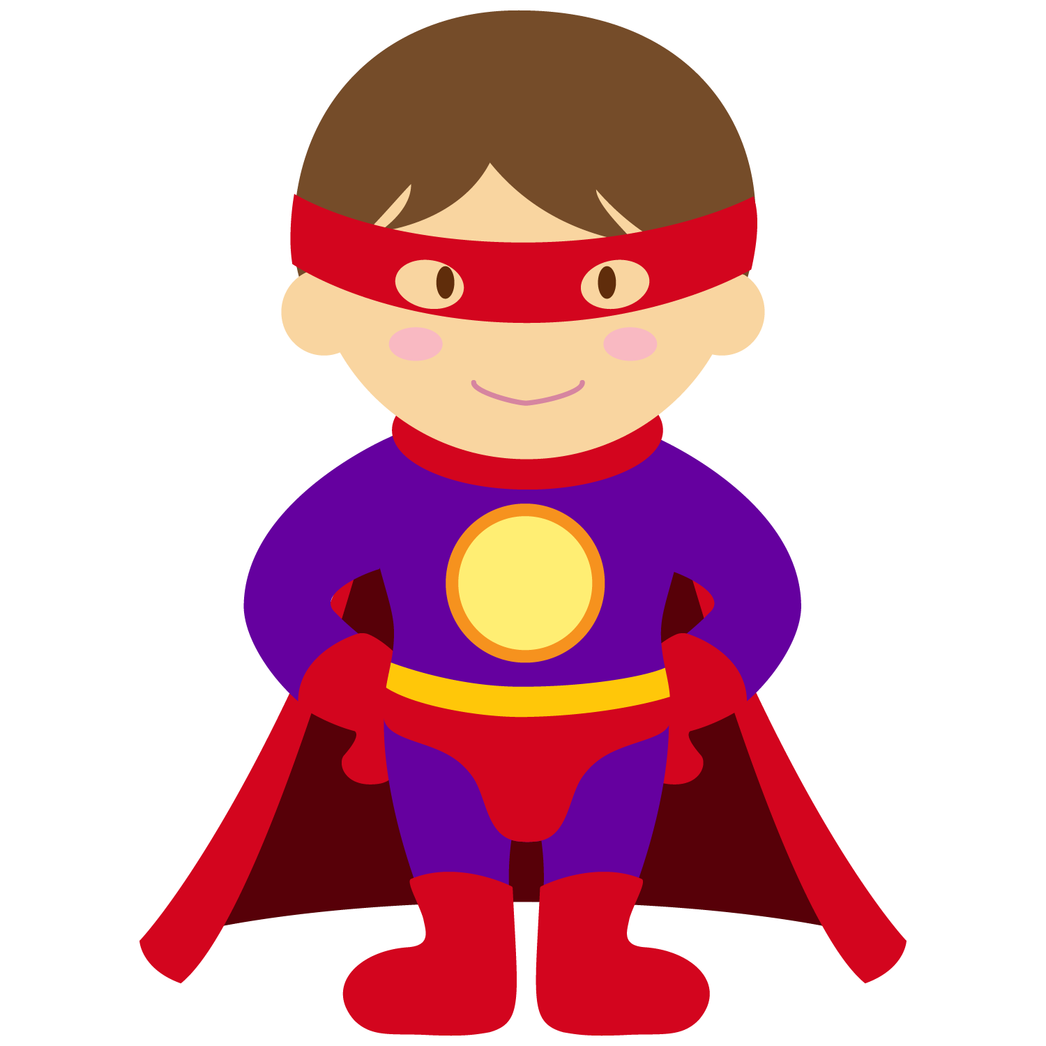 Kids dressed as Superheroes Clipart Oh My Fiesta for Geeks